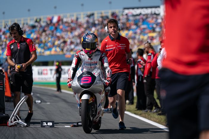Hasil Latihan Moto3 Jerman 2026 - Vida tercepat usai finis ke-21, pelajar Marc Marquez terjatuh