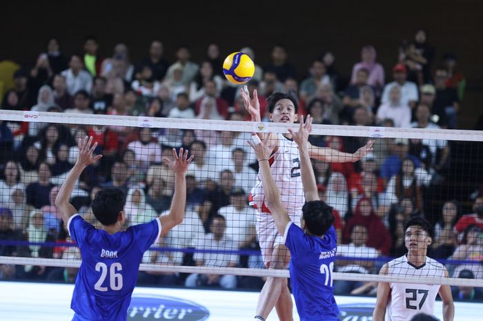Hasil SEA Cup V 2026 - Filipina Curi Satu Set, Indonesia Lolos ke Semifinal Sebagai Juara Grup