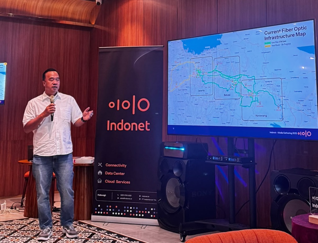 Indonet menambah jalur fiber bawah tanah, siap mendukung pusat data dan ledakan AI di Indonesia