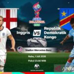 Inggris vs Kongo: sekali lagi pertandingan berat sebelah