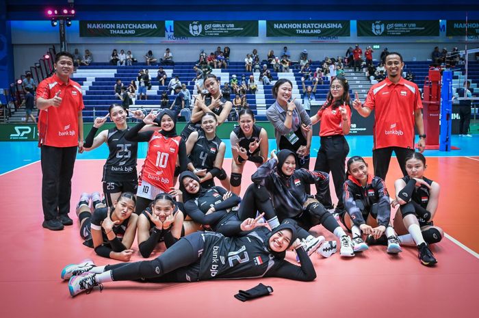 Jadwal Kejuaraan Bola Voli U-18 Asia 2026 - Timnas Wanita Indonesia Tantang Thailand di Perempat Final