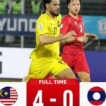 Malaysia menghancurkan Laos 4-0 di Piala Asia 2026