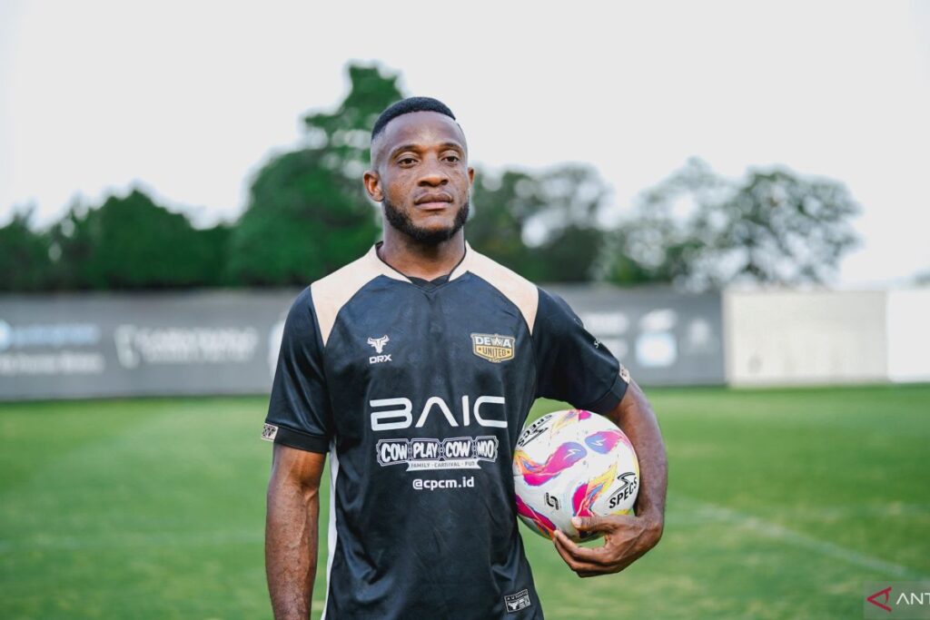 Mbarga Privat sudah lepas dari Dewa United