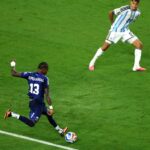 Meringkuk ke pojok atas, gol bek Tanjung Verde ke gawang Argentina dinobatkan sebagai gol terbaik Piala Dunia 2026.