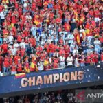 Messi mengatakan, suporter Spanyol senang timnya menjadi juara dunia