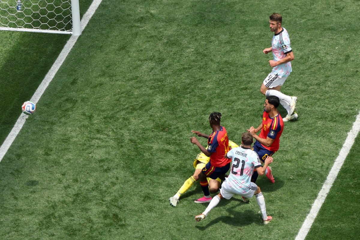 Mikel Merino merendahkan dirinya untuk menjadi pemenang bagi Spanyol