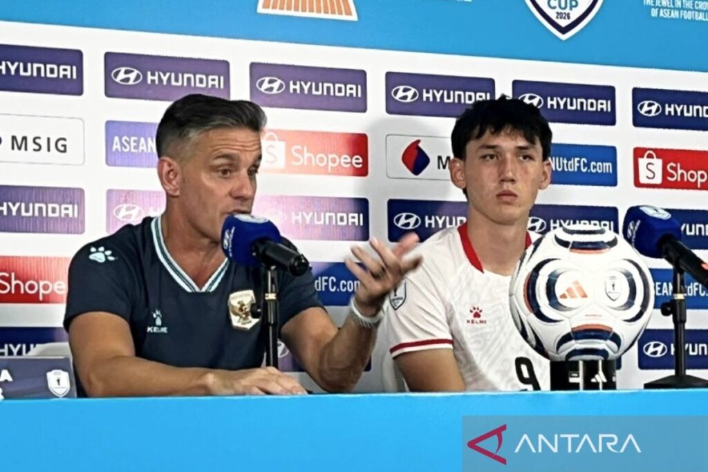 Mitchell Baker bangga bisa mencetak hat-trick di debutnya bersama timnas