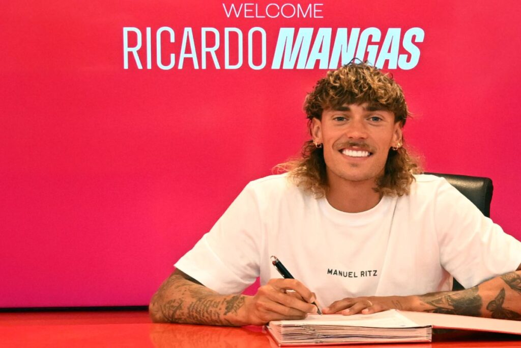 Monza meminjam Ricardo Mangas dari Sporting
