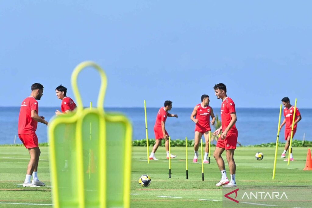 Persiapan timnas Indonesia jelang Piala Sepak Bola Asia terus dilakukan