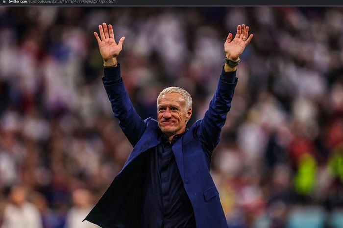 Pesan perpisahan Deschamps usai menuntaskan 14 tahun melatih timnas Prancis