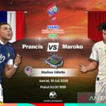Prancis vs Maroko: pertemuan prematur