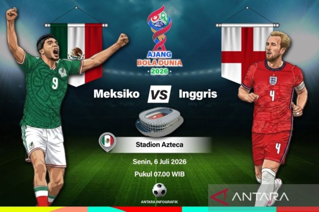 Pratinjau Meksiko vs Inggris: Misi berakhir setelah 40 tahun menunggu