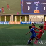 Putri Garut menghadapi Persip Academy Bandung di final HSL All-Stars