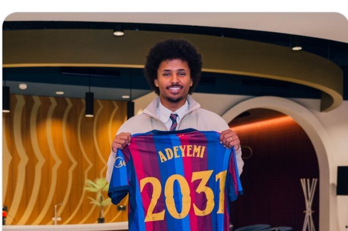 Resmi - Barcelona merekrut Karim Adeyemi dari Jerman