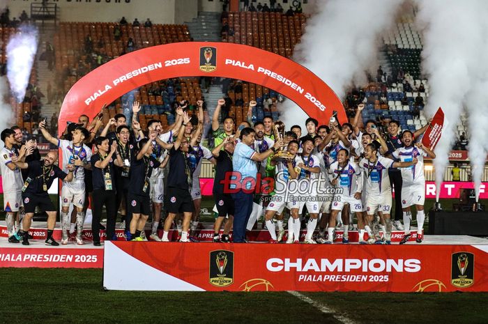 Resminya, inilah delapan klub peserta Piala Presiden 2026 yakni Persija, Persib, Persibaya, dan Arima FC.