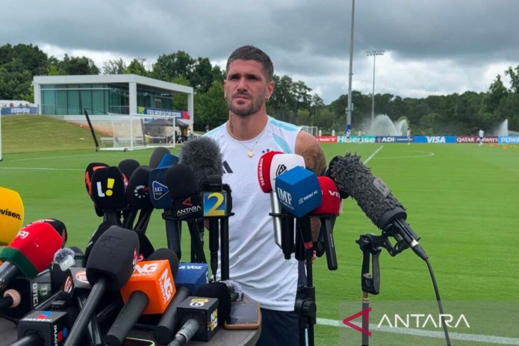 Rodrigo De Paul menekankan pentingnya mentalitas saat menghadapi Inggris