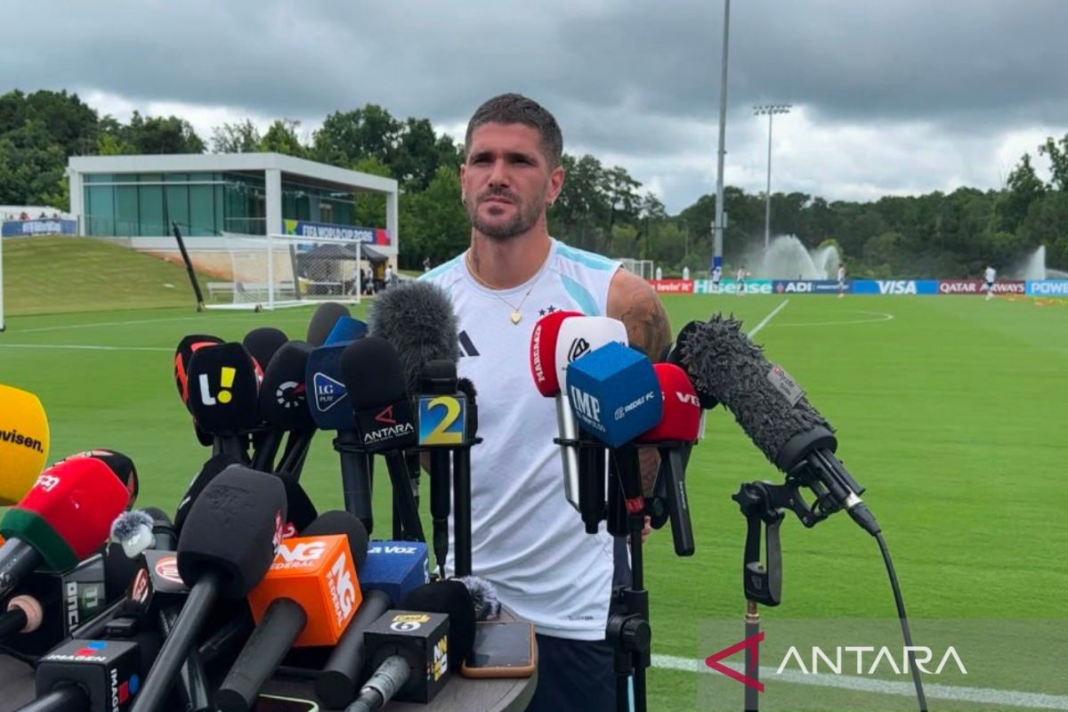 Rodrigo De Paul menekankan pentingnya mentalitas saat menghadapi Inggris
