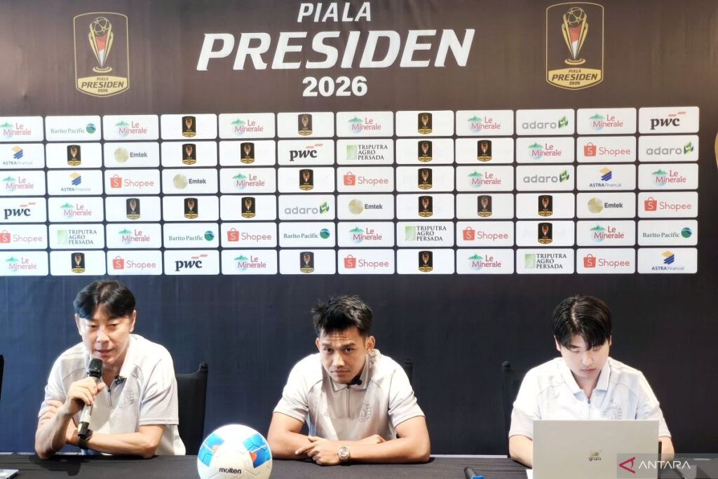 STY: Persiapan Persija belum ideal jelang menghadapi Persebaya
