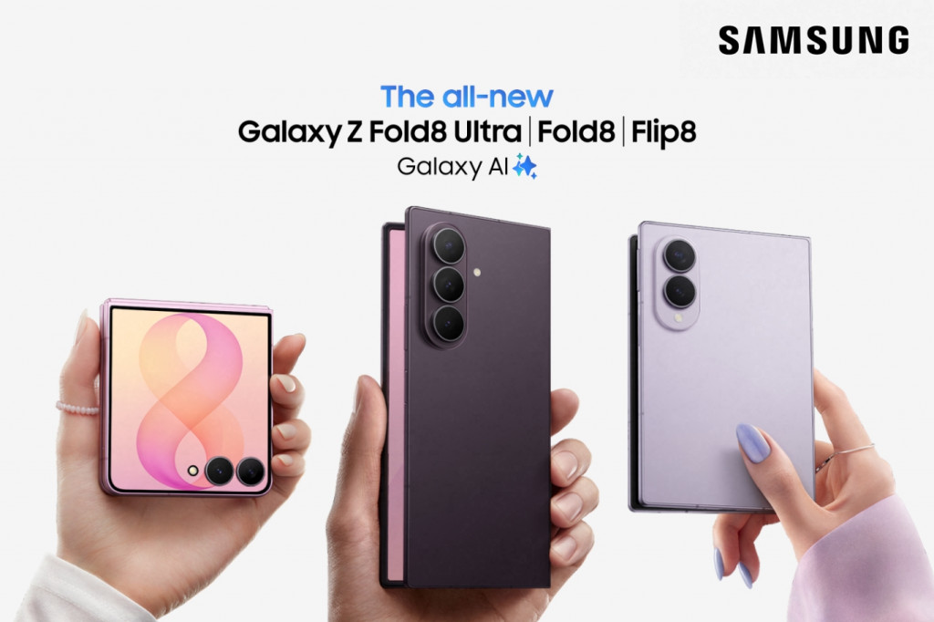 Samsung Galaxy Z Fold8 Ultra, Fold8 dan Flip8 telah resmi diluncurkan