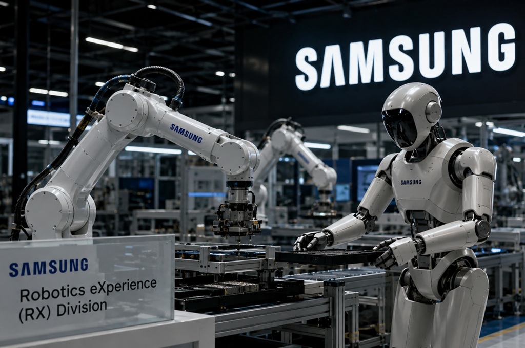 Samsung membentuk divisi RX untuk meningkatkan strategi bisnis robotika
