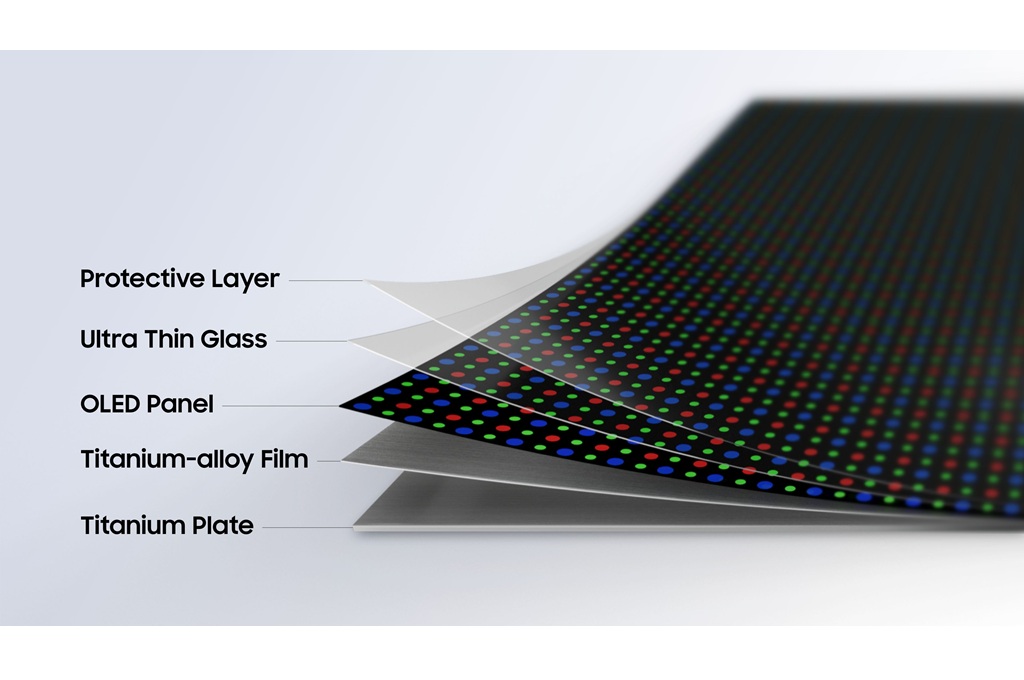 Samsung memperkenalkan teknologi Flex Titanium baru untuk meningkatkan tampilan yang dapat dilipat