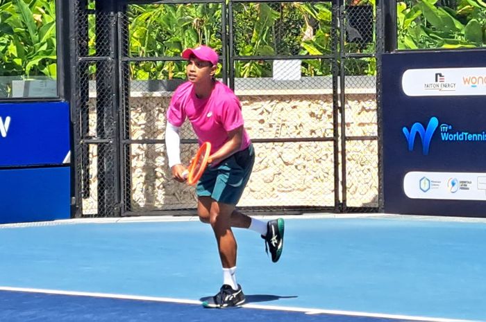 Seorang petenis Indonesia lolos ke babak utama seri kedua Kejuaraan Tenis Dunia Putra M-15