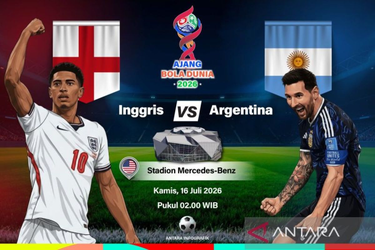 Susunan pemain: Inggris melakukan tiga pergantian pemain, dan Argentina melakukan satu pergantian pemain
