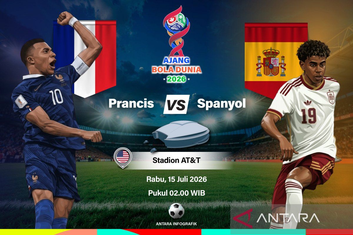 Susunan pemain Prancis vs Spanyol: duel tim bertabur bintang
