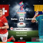 Swiss vs Kolombia: sisa harapan Amerika Selatan bersama Argentina