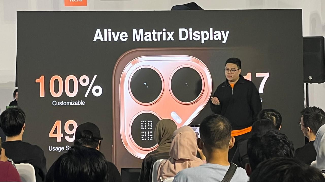 Tecno Pova 8 5G telah diluncurkan di Indonesia, dengan layar Vivid Matrix dan baterai besar