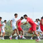 Tim Garuda sedang melakukan pemusatan latihan di Bali untuk persiapan Piala Asia AFC 2026