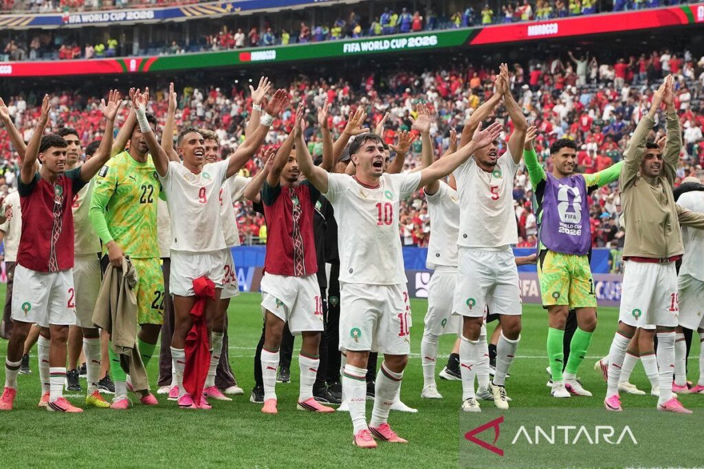 Usai mengalahkan Kanada 3-0, Maroko lolos ke perempat final Piala Dunia 2026