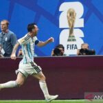 Usai menggantikan Mbappe, Messi kembali memimpin perebutan Sepatu Emas Piala Dunia