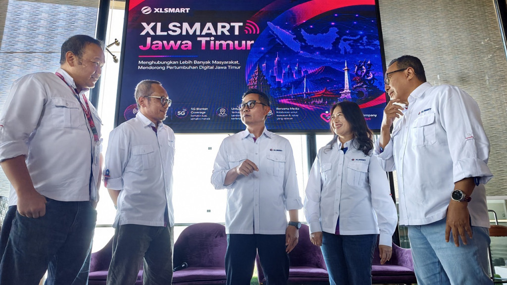 XLSmart memiliki jaringan cakupan 5G yang komprehensif di 8 kota di Jawa Timur
