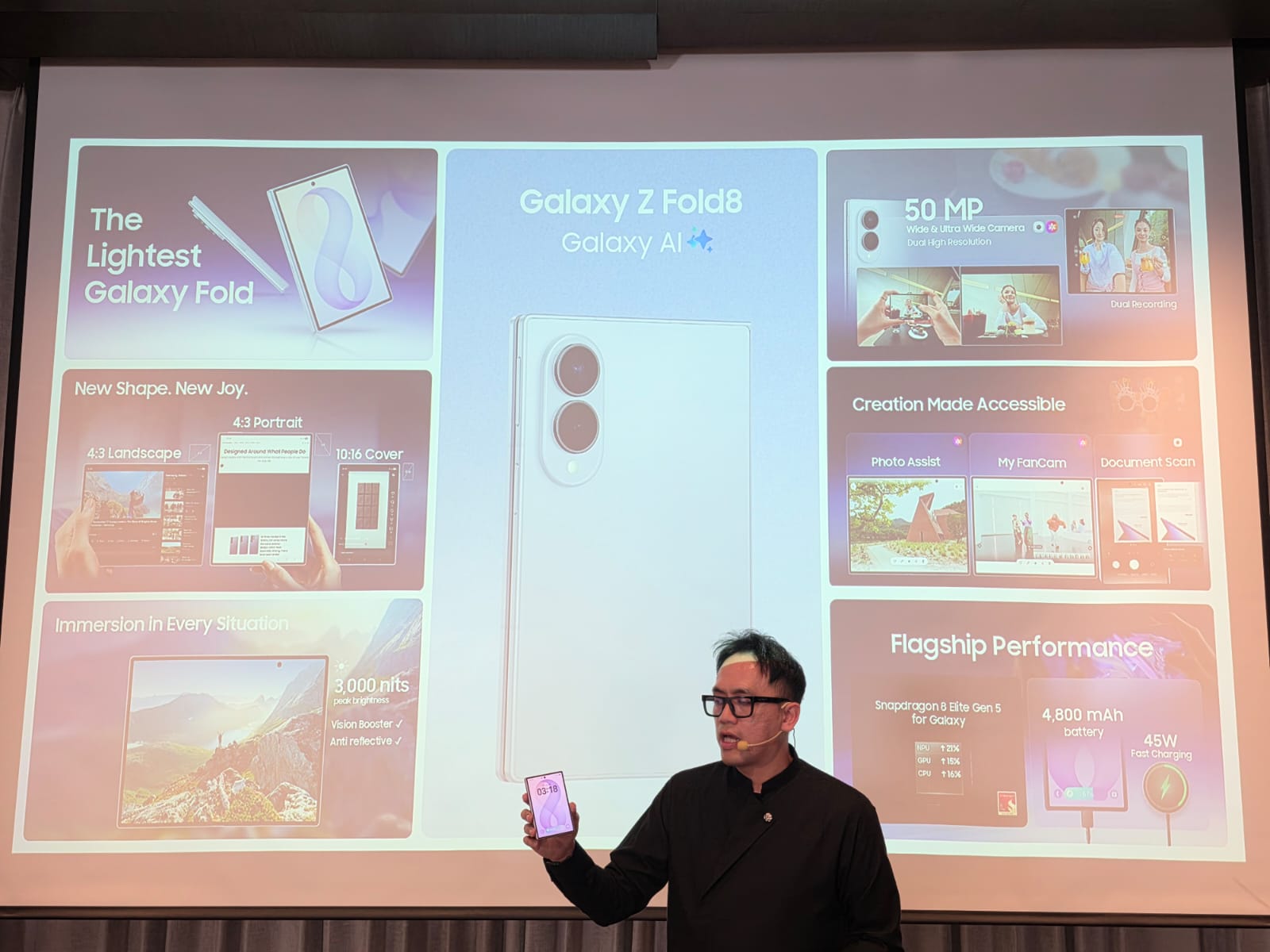 Samsung Galaxy Z Fold8 Resmi di Indonesia, HP lipat ukuran paspor ini dibanderol Rp 28 jutaan